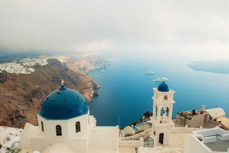 Fotografia do arquivo de Casamento em Santorini