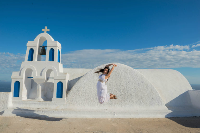 Fotografia do arquivo de Casamento em Santorini