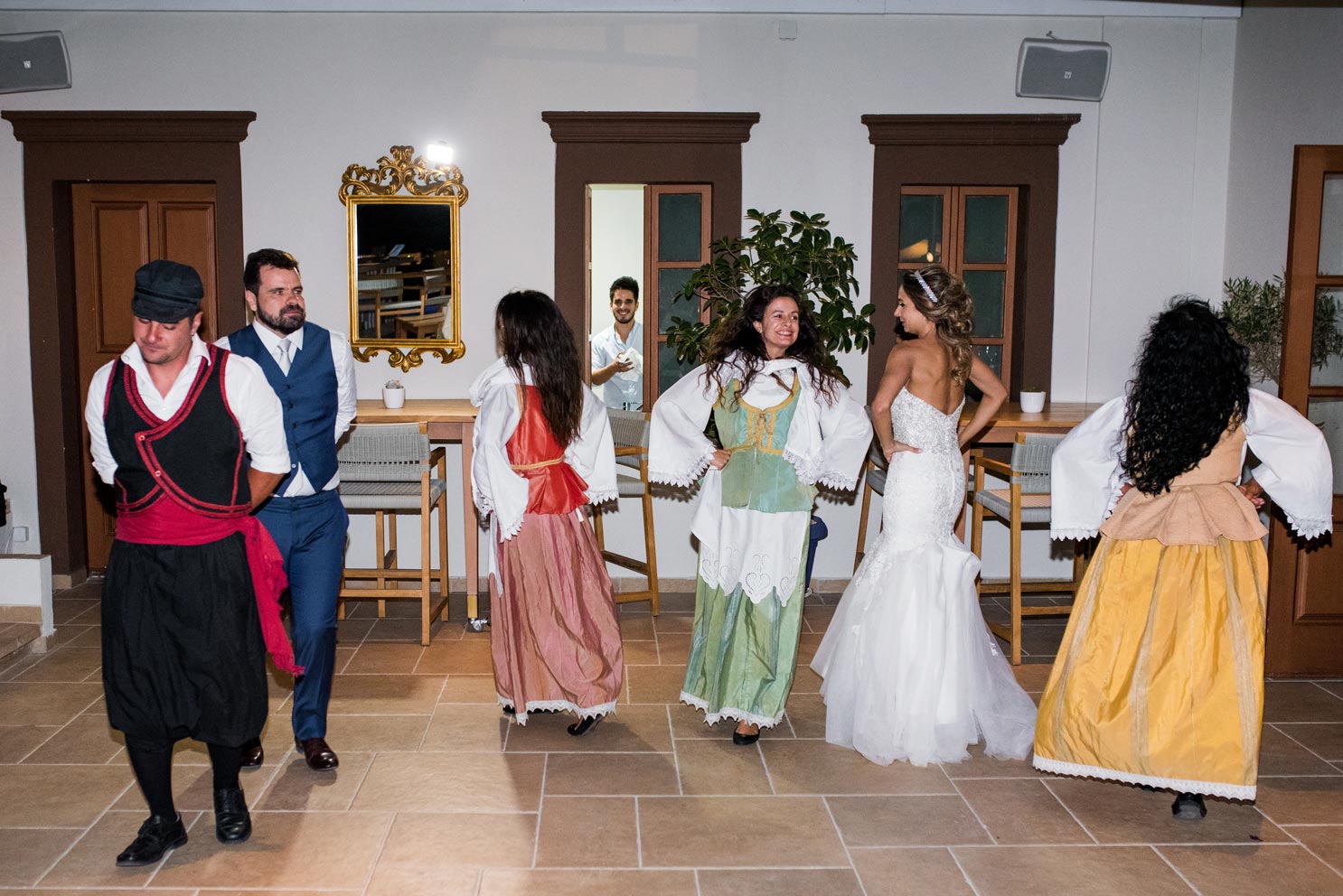 Casamento de Elaine e Ricardo em Santorini