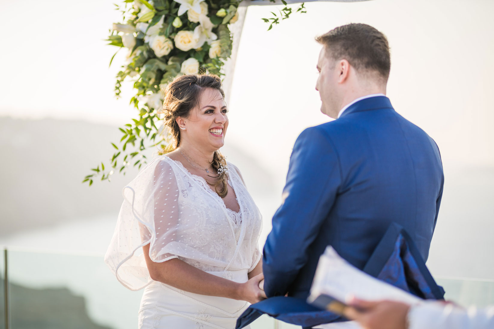 Casamento de Leticia e Gabriel em Santorini