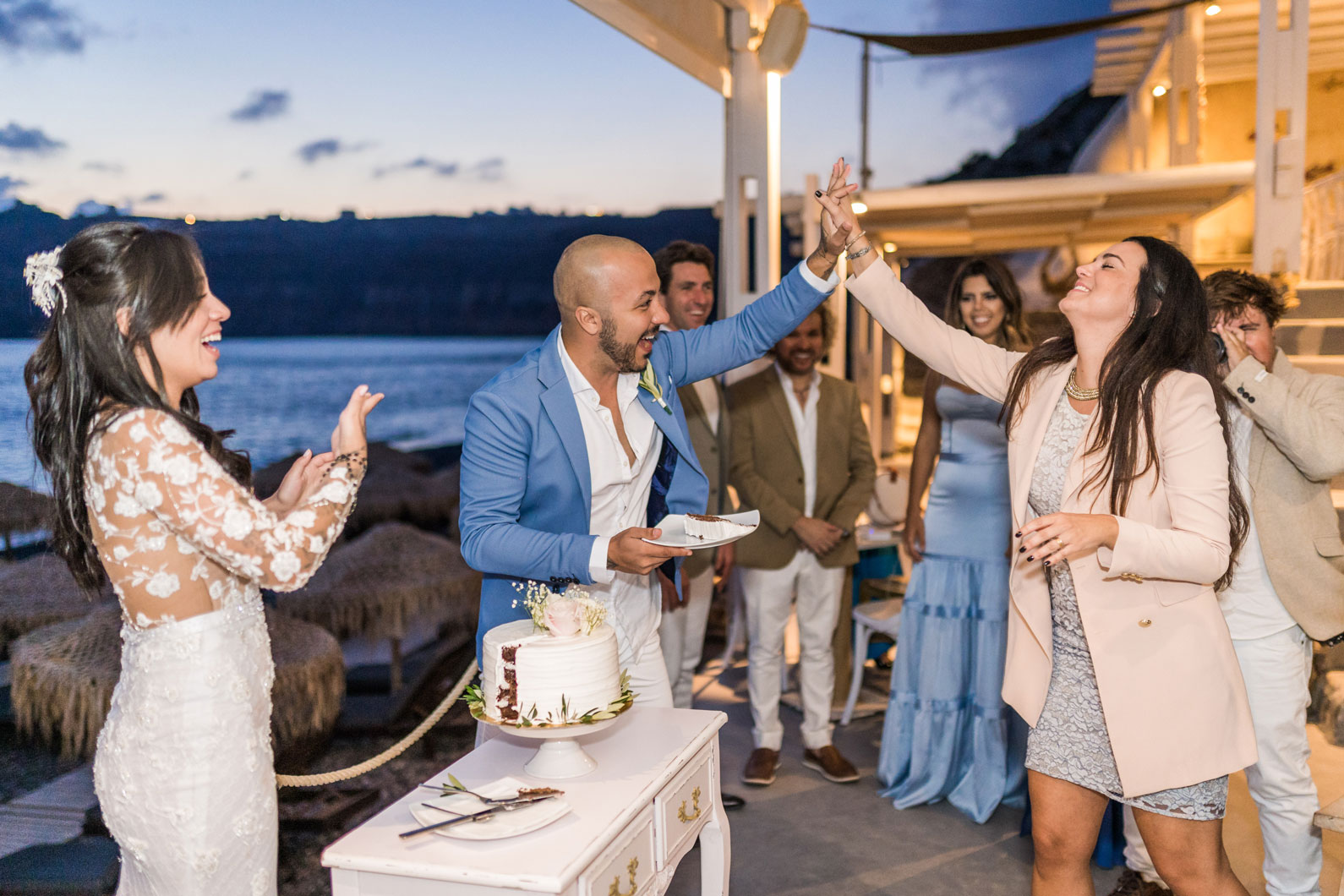 Casamento de Vanessa e Gabriel em Santorini