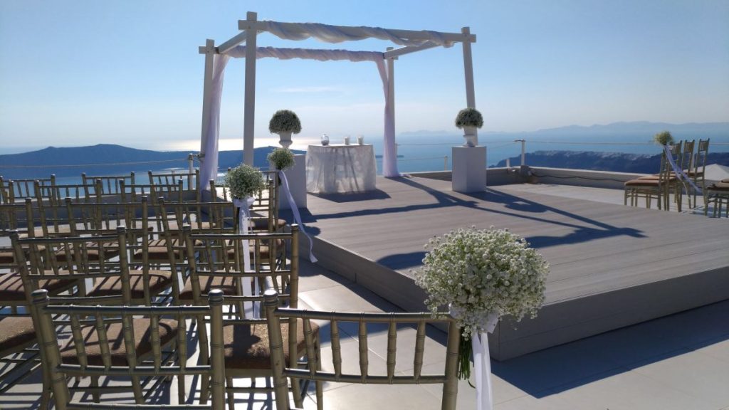 Casamento em Santorini
