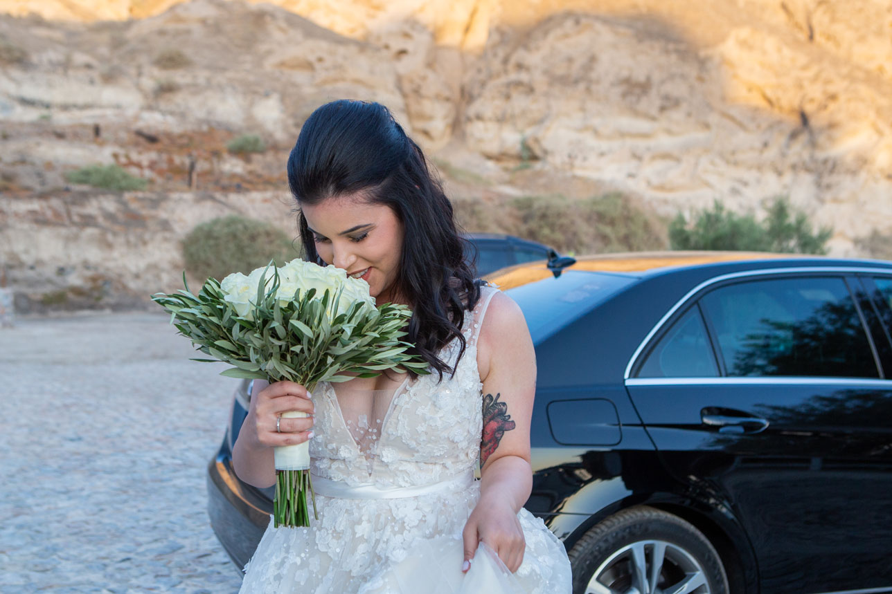 Casamento de Andrea e Andre em Santorini