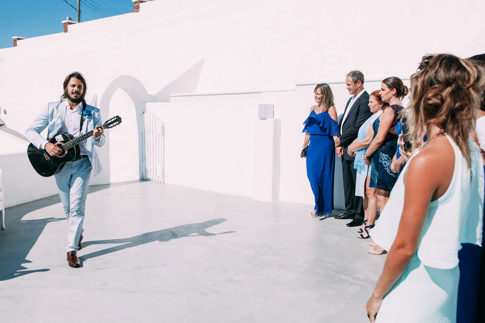 Casamento de Amanda e Vitor em Santorini