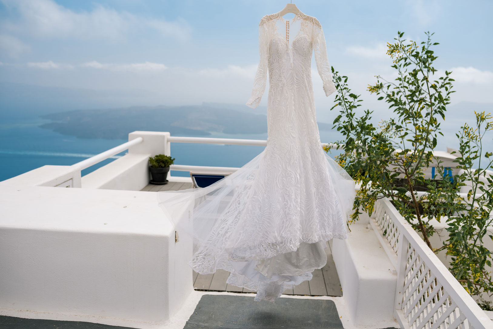Casamento de Brunna e Rodrigo em Santorini