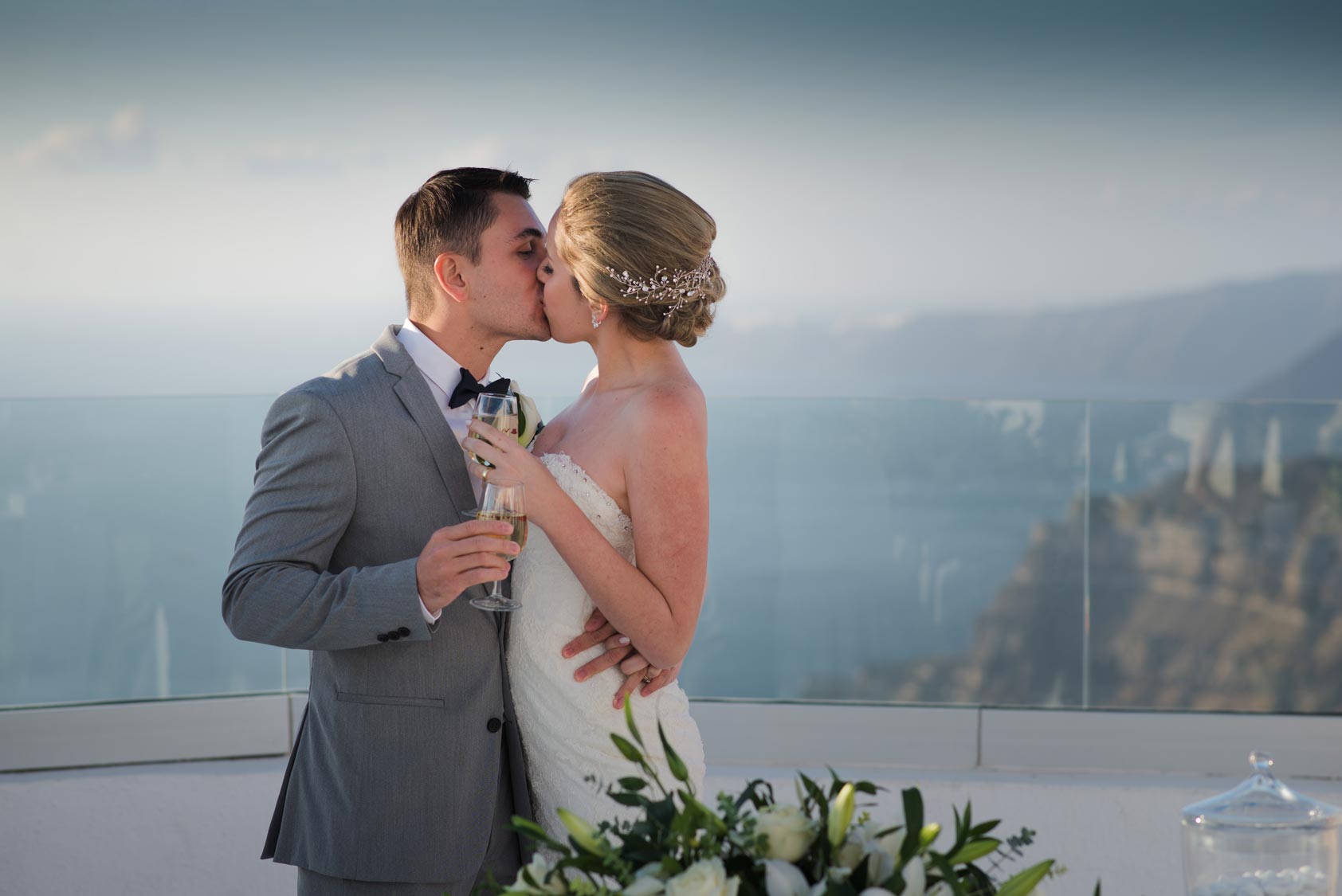 Casamento de Joana e Nathan em Santorini
