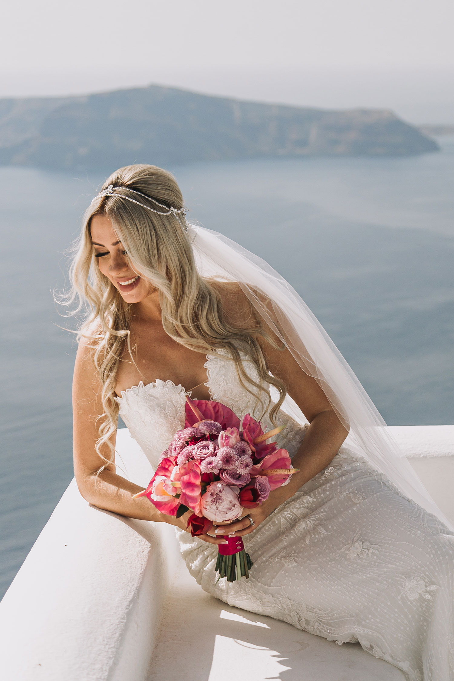 Casamento de Thais e Rodolfo em Santorini