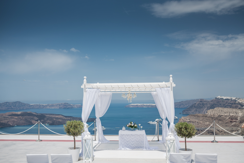 casamento em Santorini quanto custa