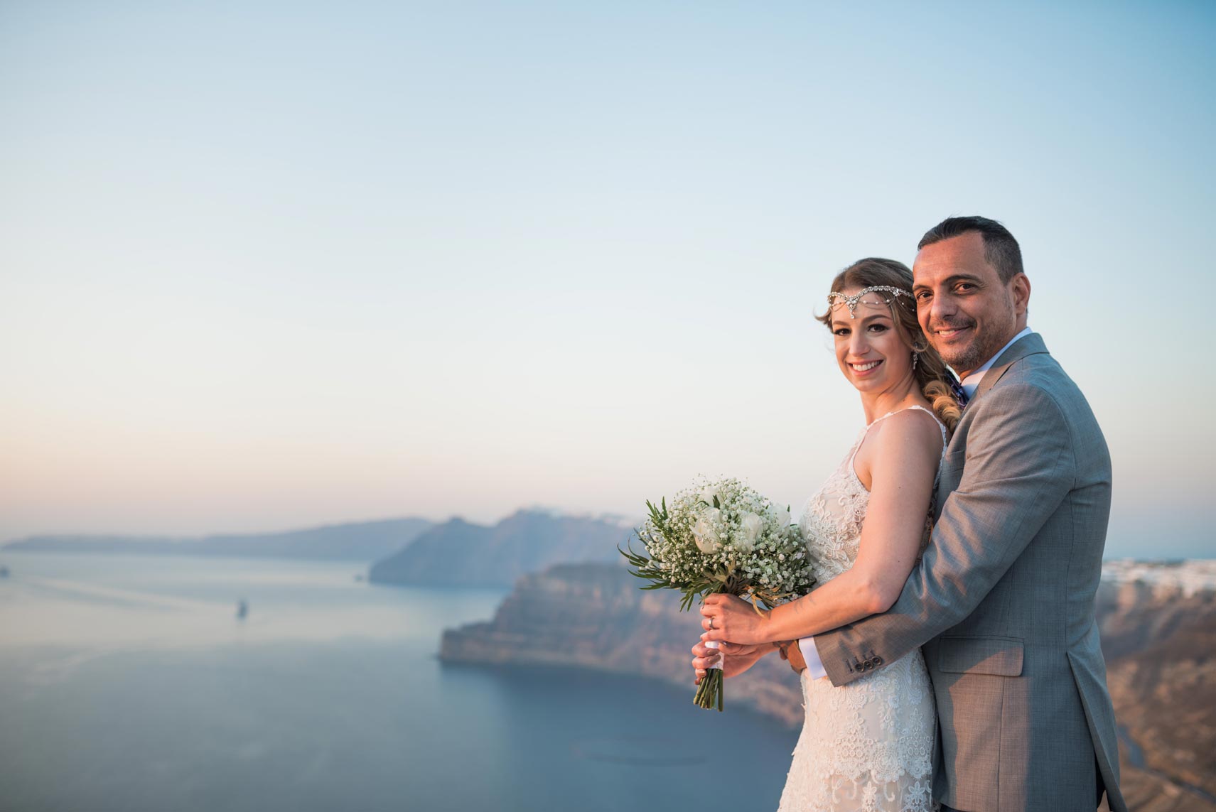 Casamento de Giuliana e Marcos em Santorini