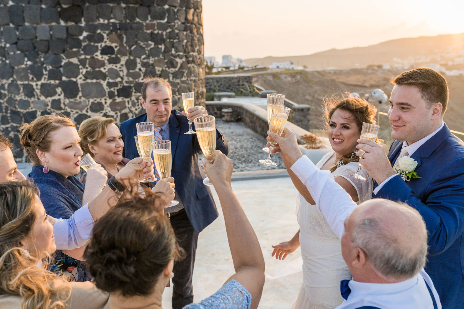 Casamento de Leticia e Gabriel em Santorini