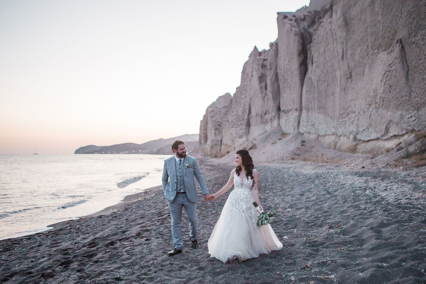 Casamento de Andrea e Andre em Santorini