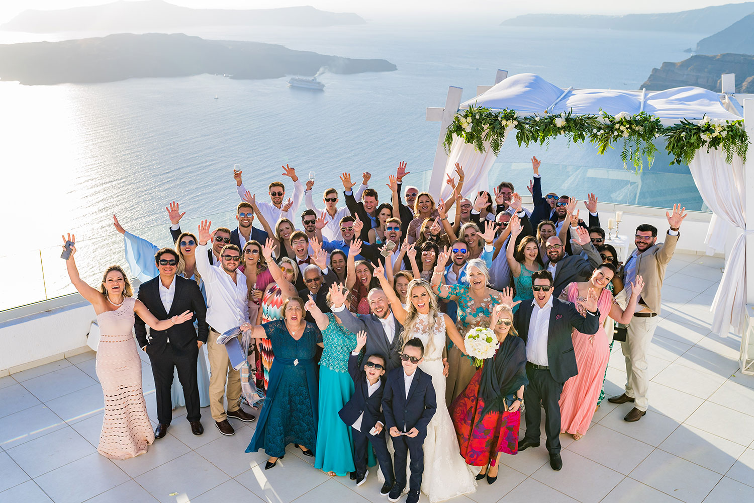 Casamento de Sabrina e Juliano em Santorini