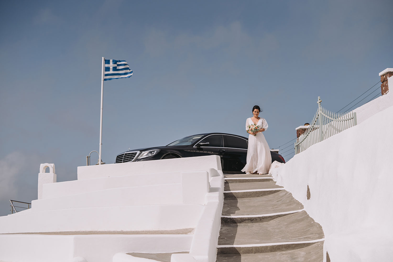 Casamento de Thais e Rodolfo em Santorini