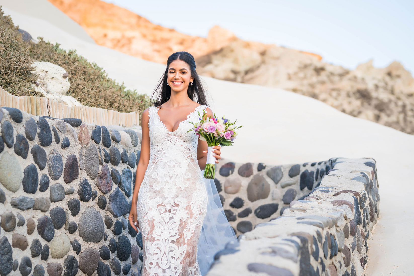 Casamento de Nathane e Vinicius em Santorini