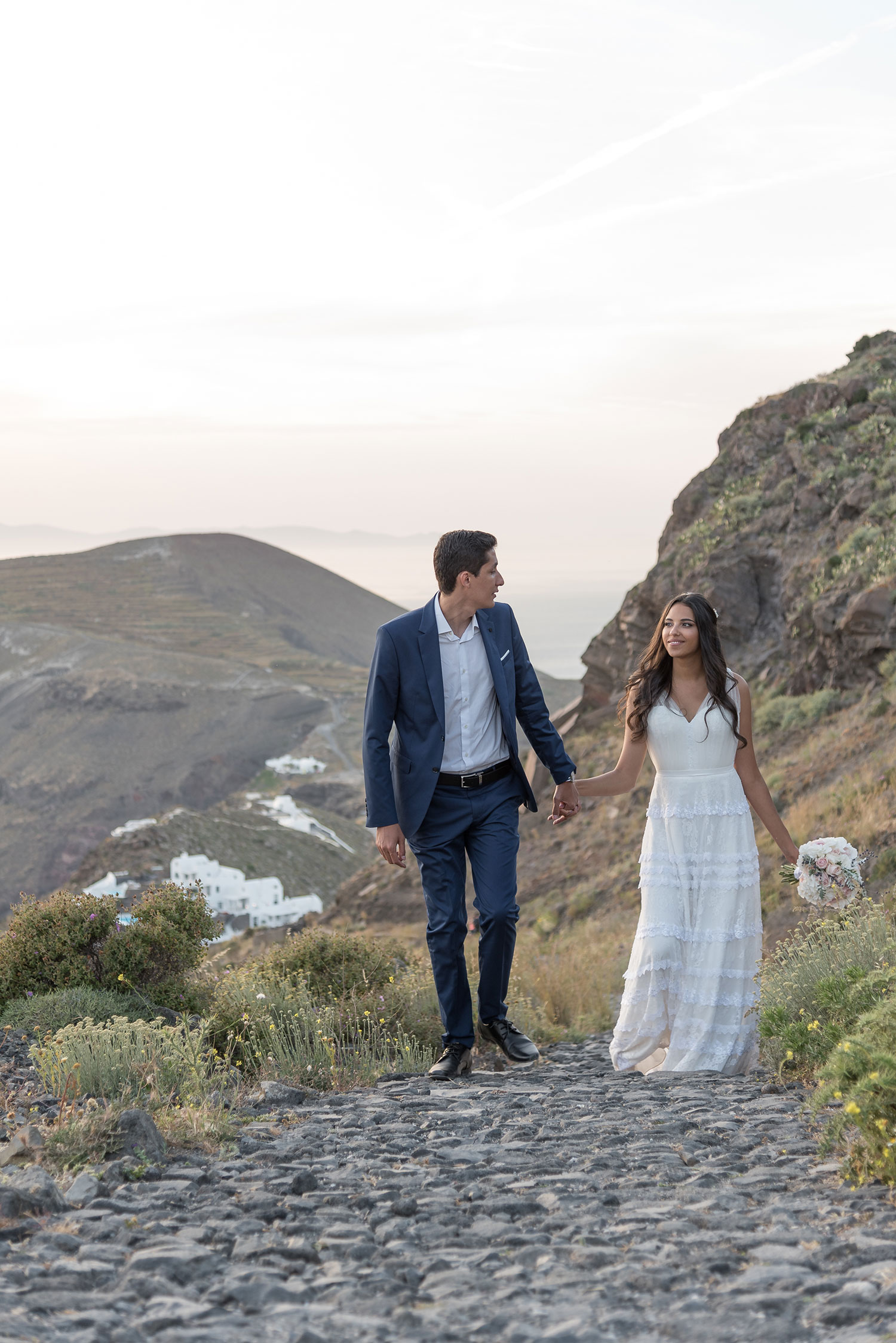 Casamento de Gislaine e Igor em Santorini