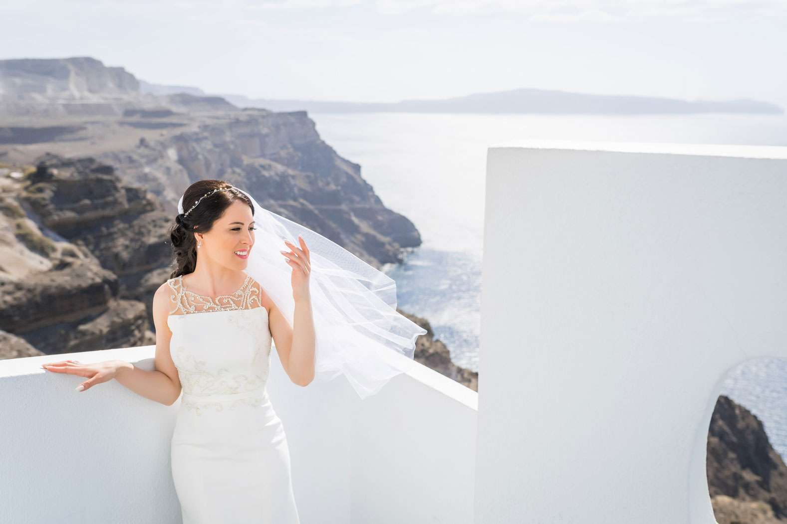 Casamento de Viviane e Matheus em Santorini