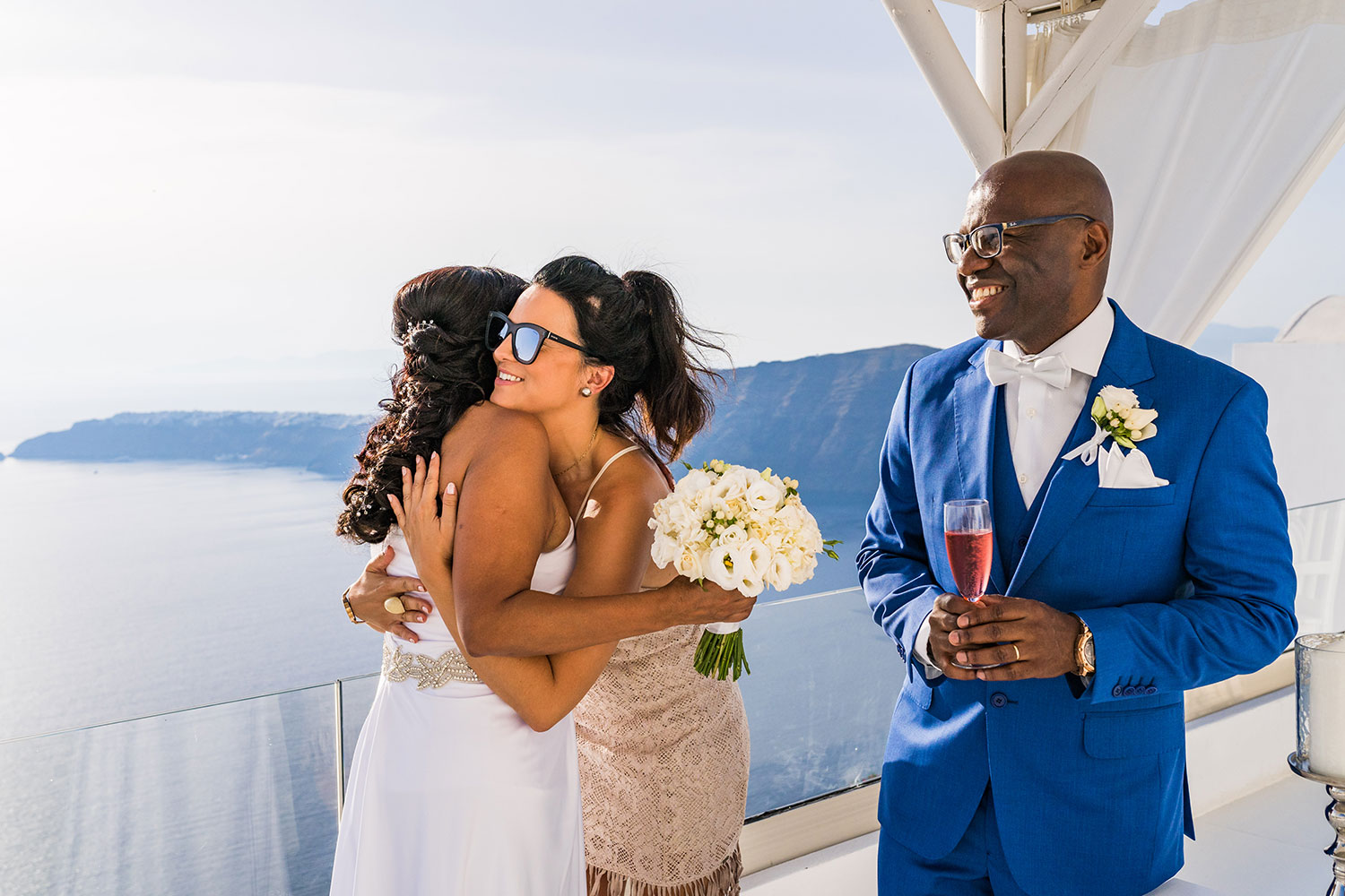 Casamento de Márcia e Arildo em Santorini