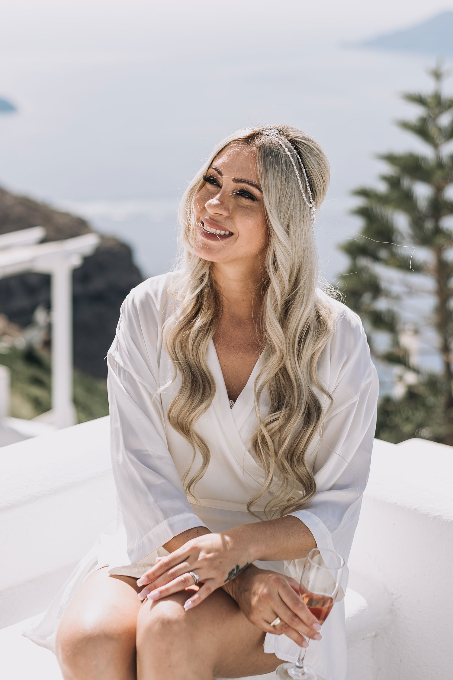 Casamento de Thais e Rodolfo em Santorini