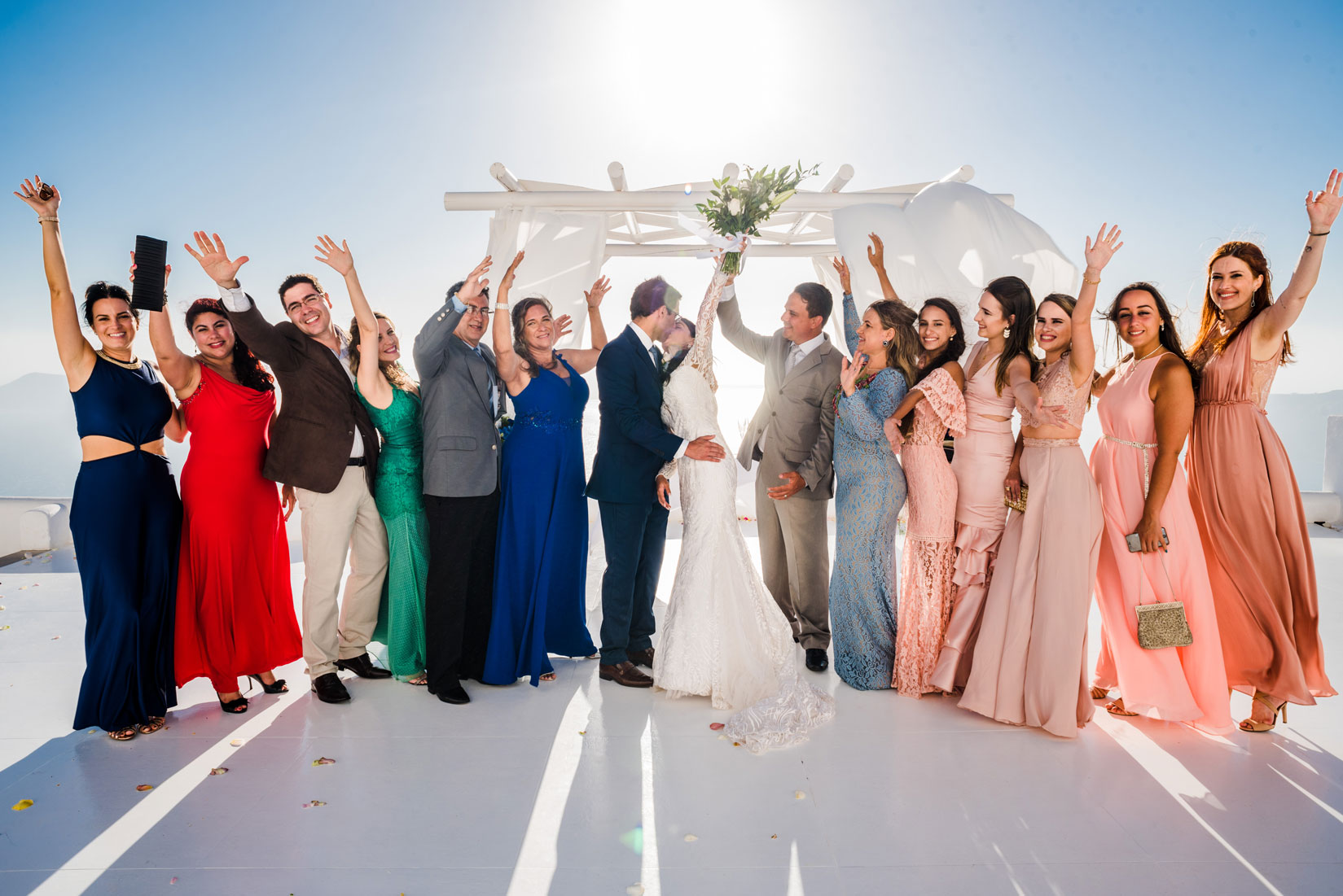 Casamento de Brunna e Rodrigo em Santorini
