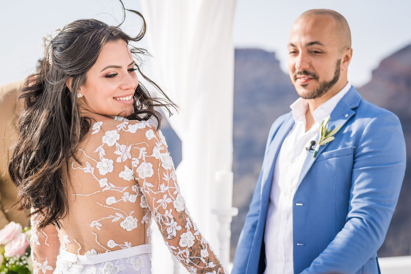 Casamento de Vanessa e Gabriel em Santorini