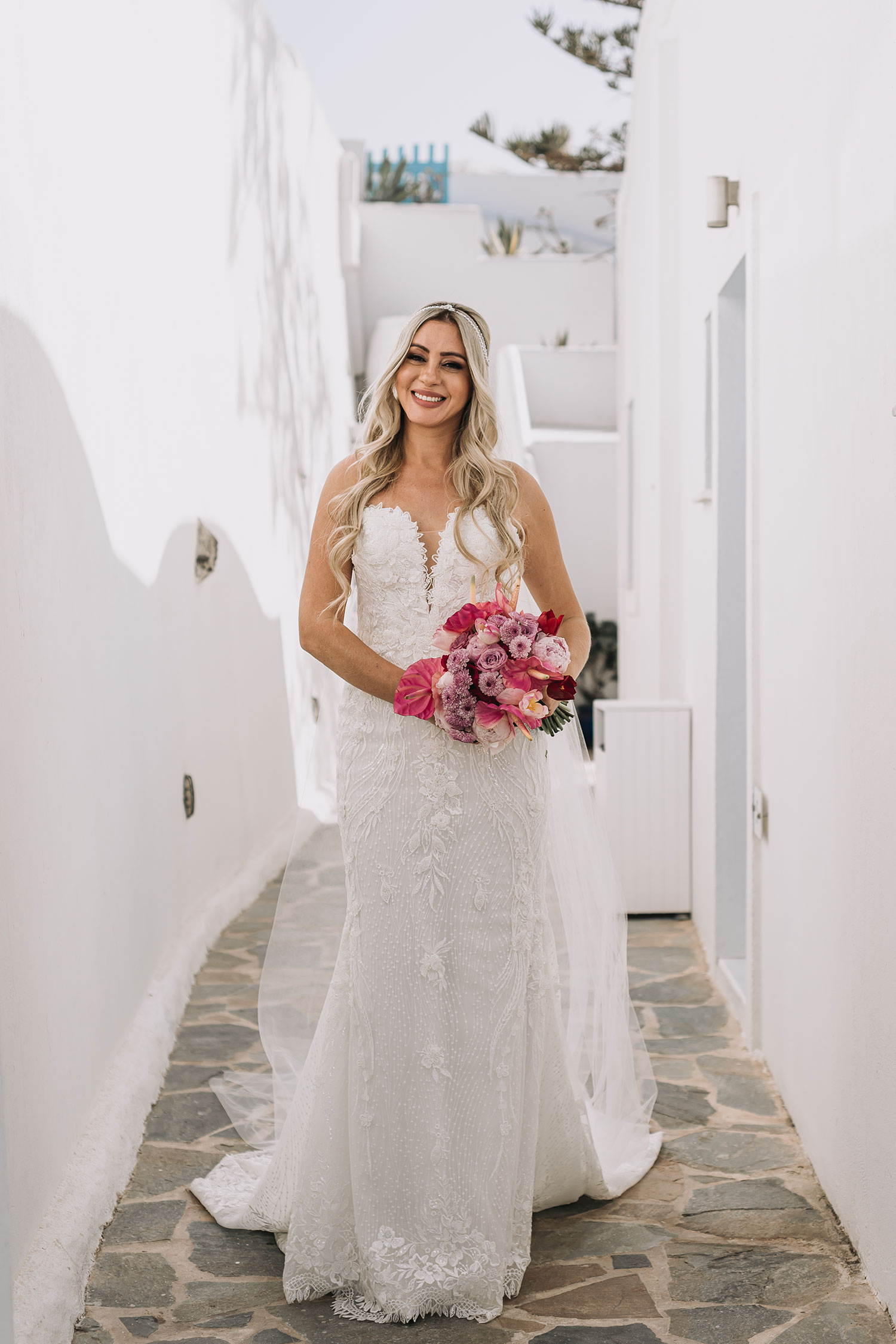 Casamento de Thais e Rodolfo em Santorini
