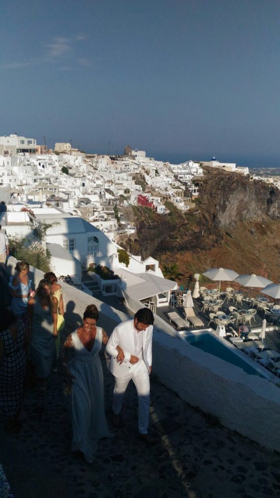 Casamento em Santorini