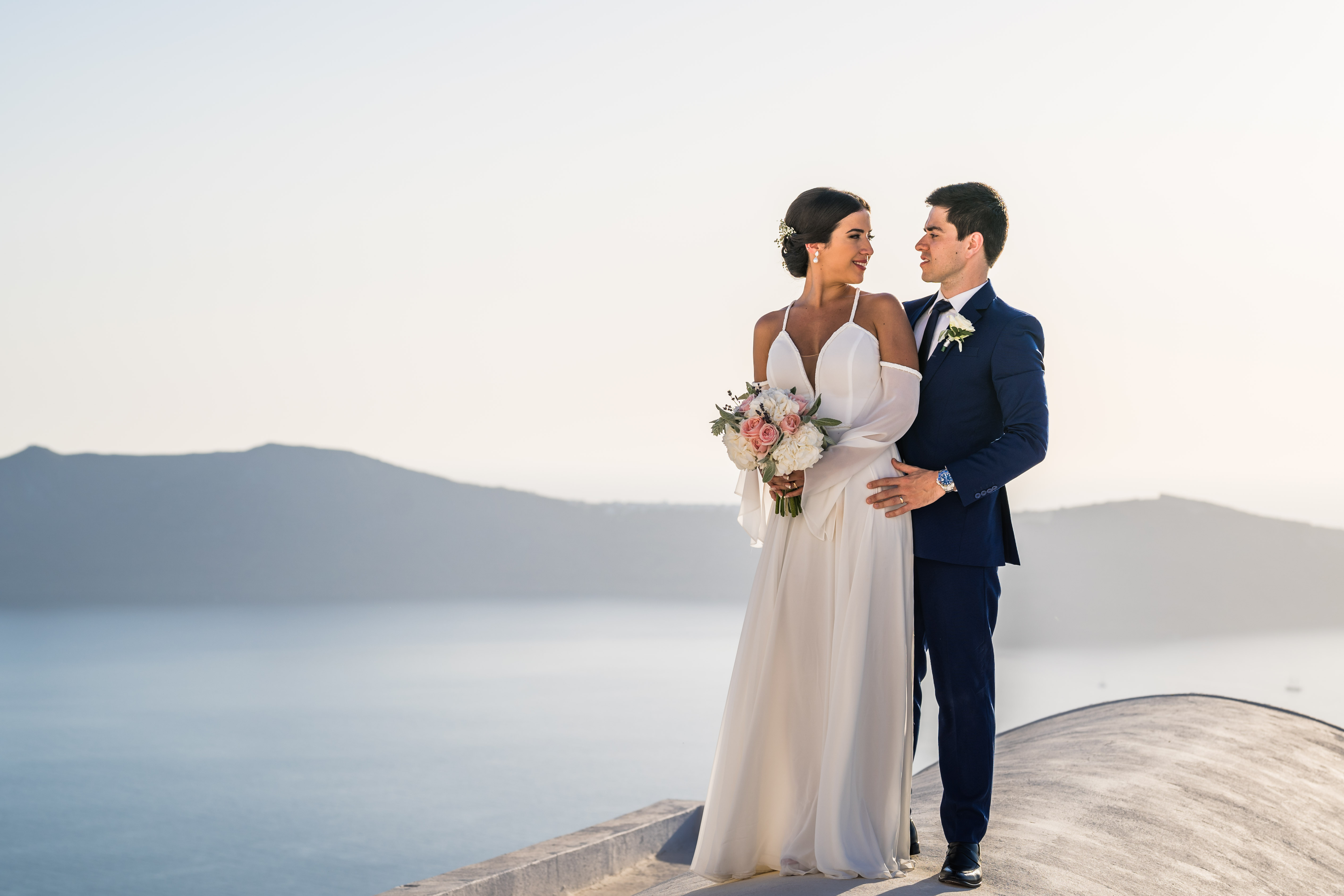Casamento de Anelize e Fabio em Santorini
