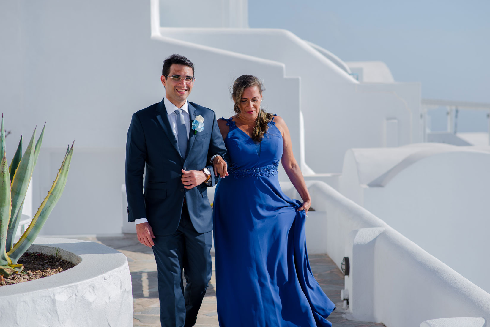 Casamento de Brunna e Rodrigo em Santorini