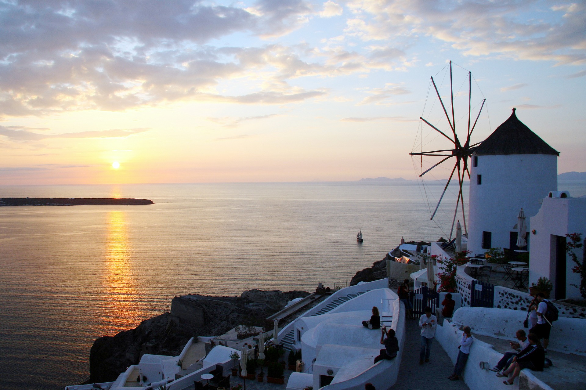 Fotografia do arquivo de Casamento em Santorini