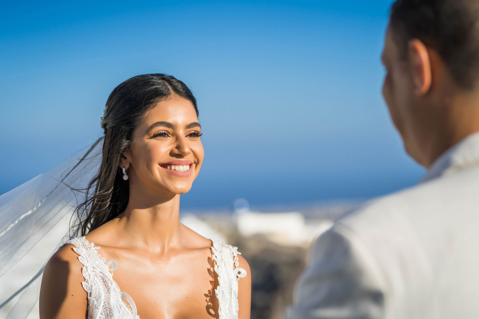 Casamento de Nathane e Vinicius em Santorini