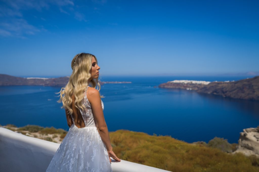 Casamento em Santorini