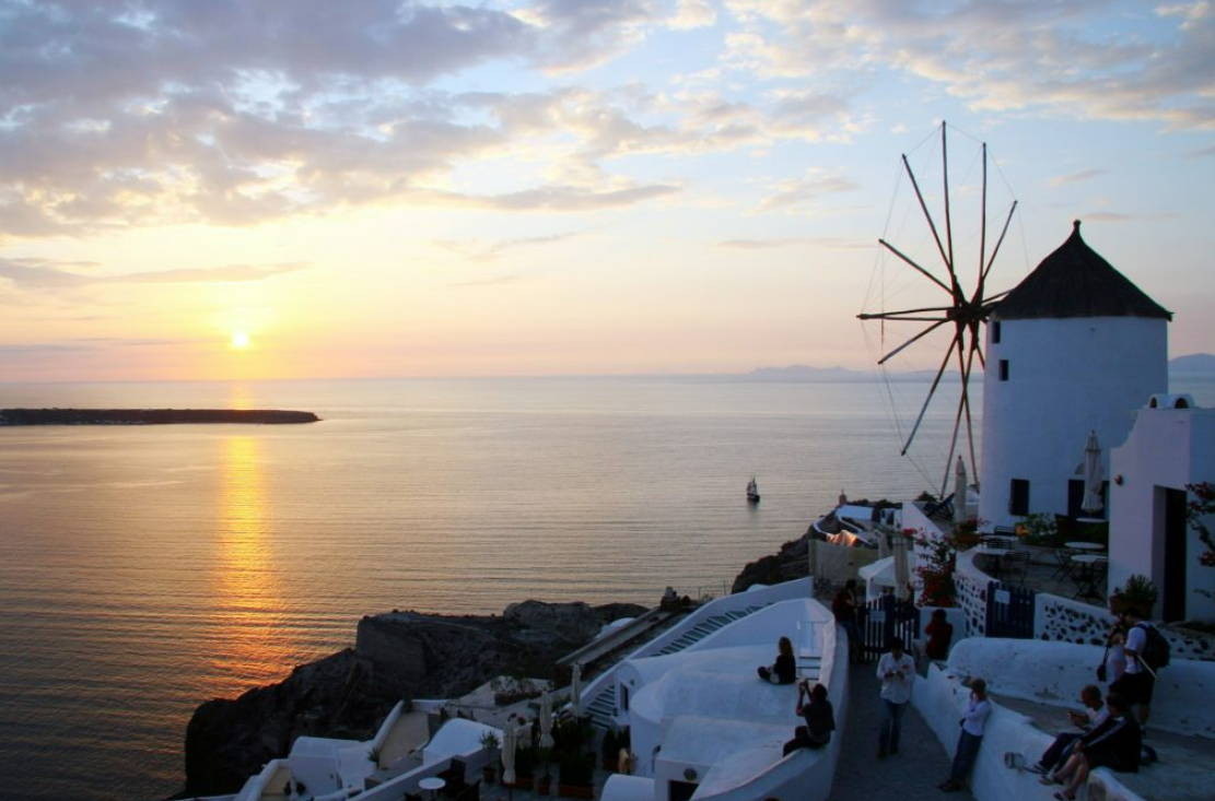 Fotografia do arquivo de Casamento em Santorini