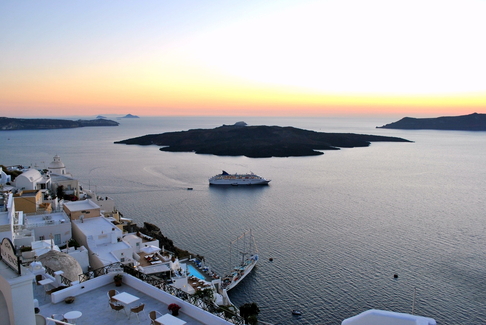 Fotografia do arquivo de Casamento em Santorini