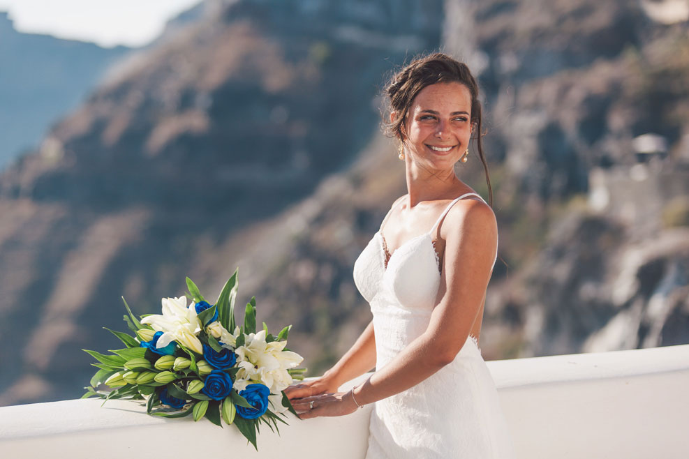 Casamento de Amanda e Vitor em Santorini