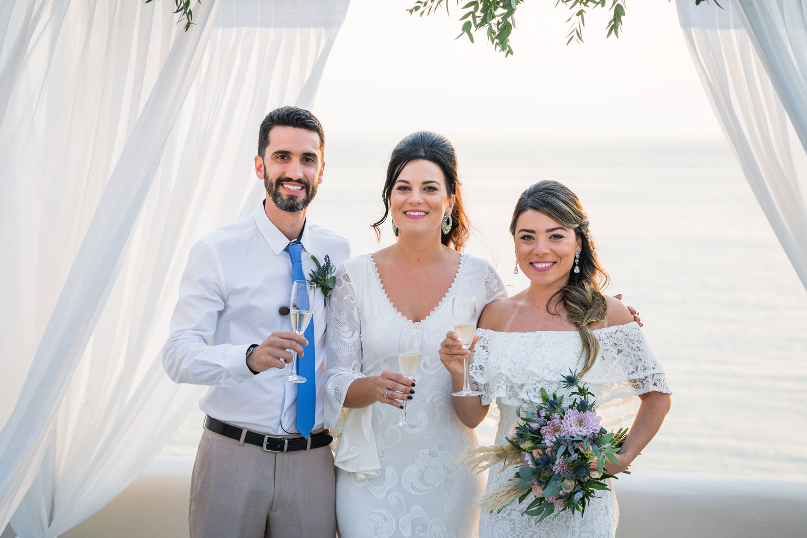 Casamento de Laura e Gabriel em Santorini