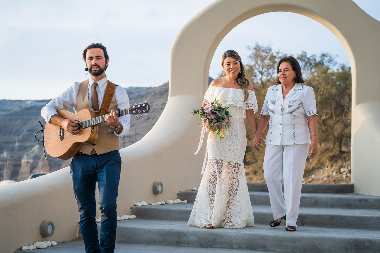 Casamento de Laura e Gabriel em Santorini