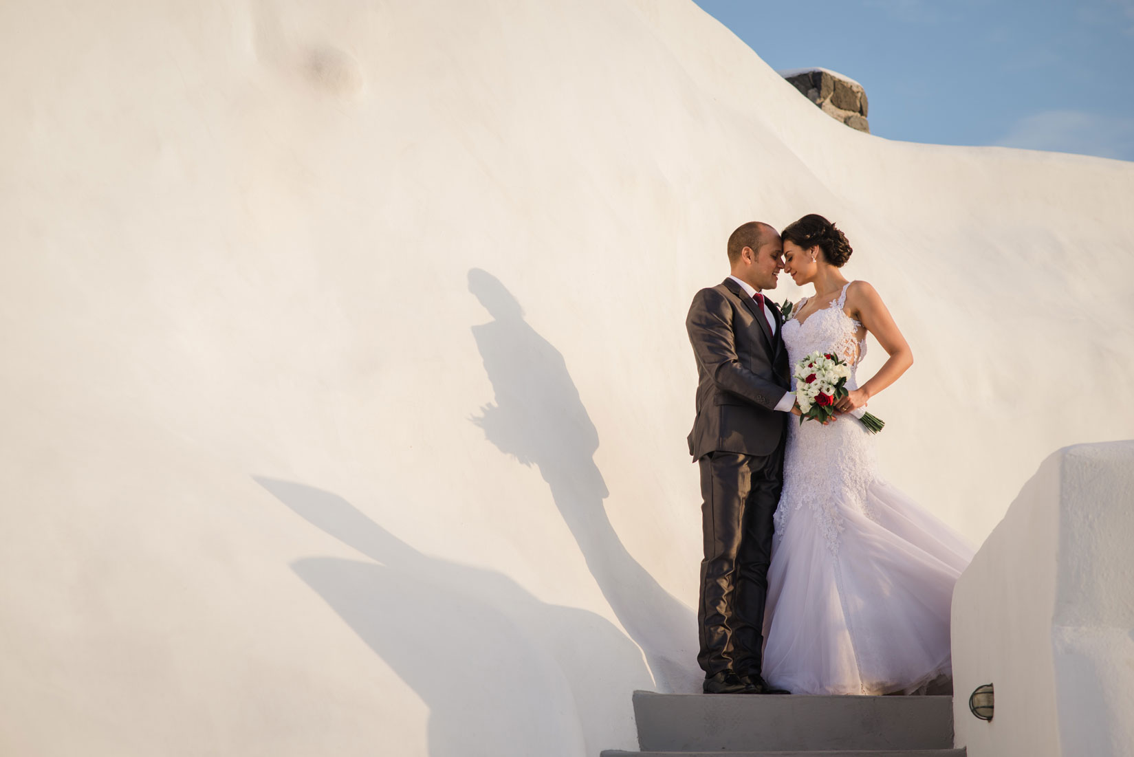 Casamento de Juliana e Antonio em Santorini