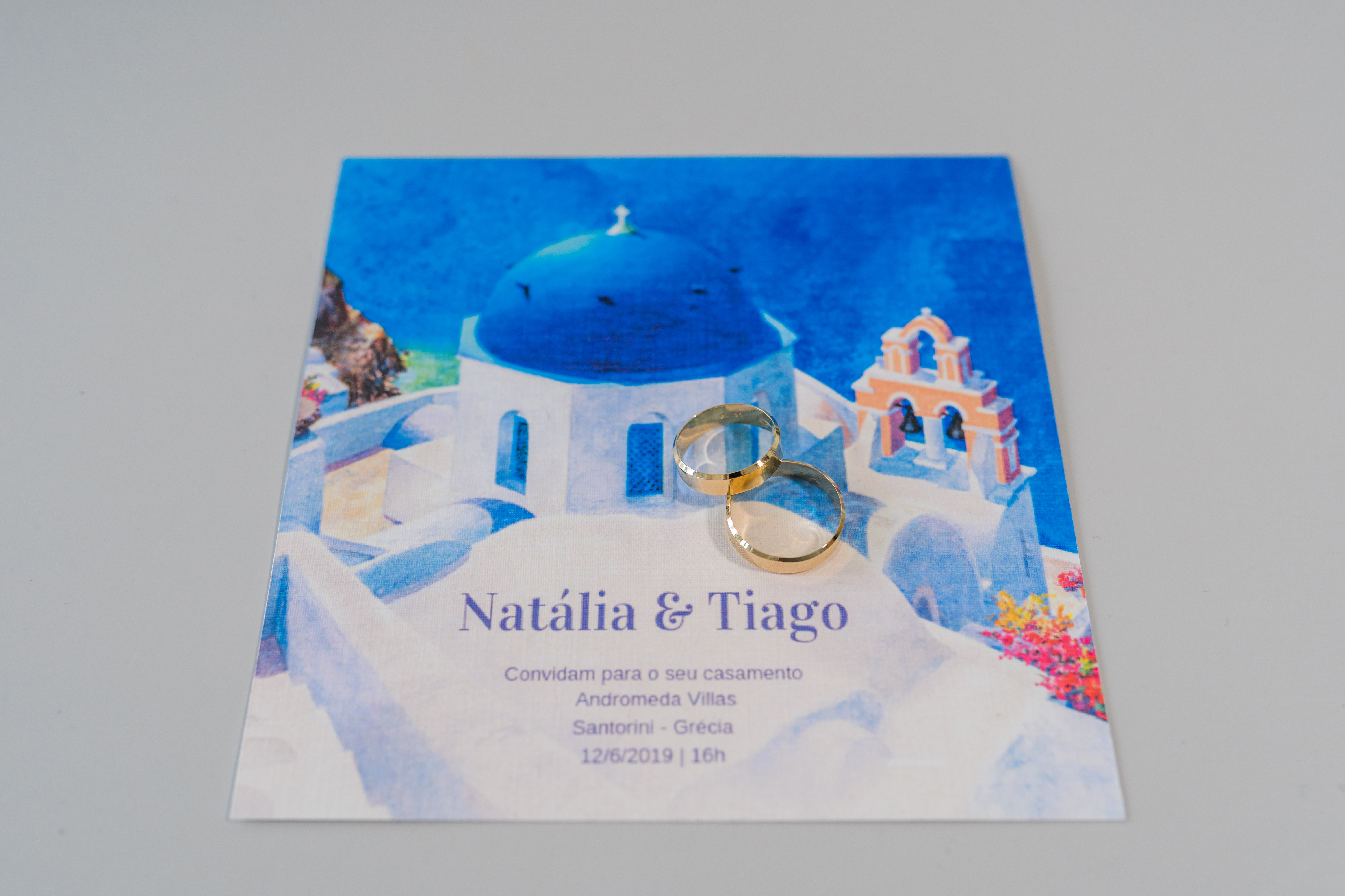 Casamento de Natália e Tiago em Santorini