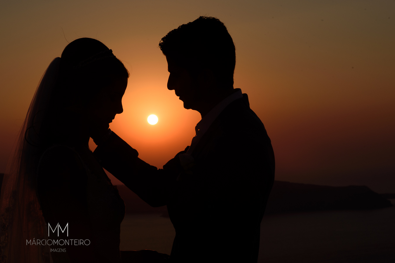 Casamento de Eduarda e Gabriel em Santorini