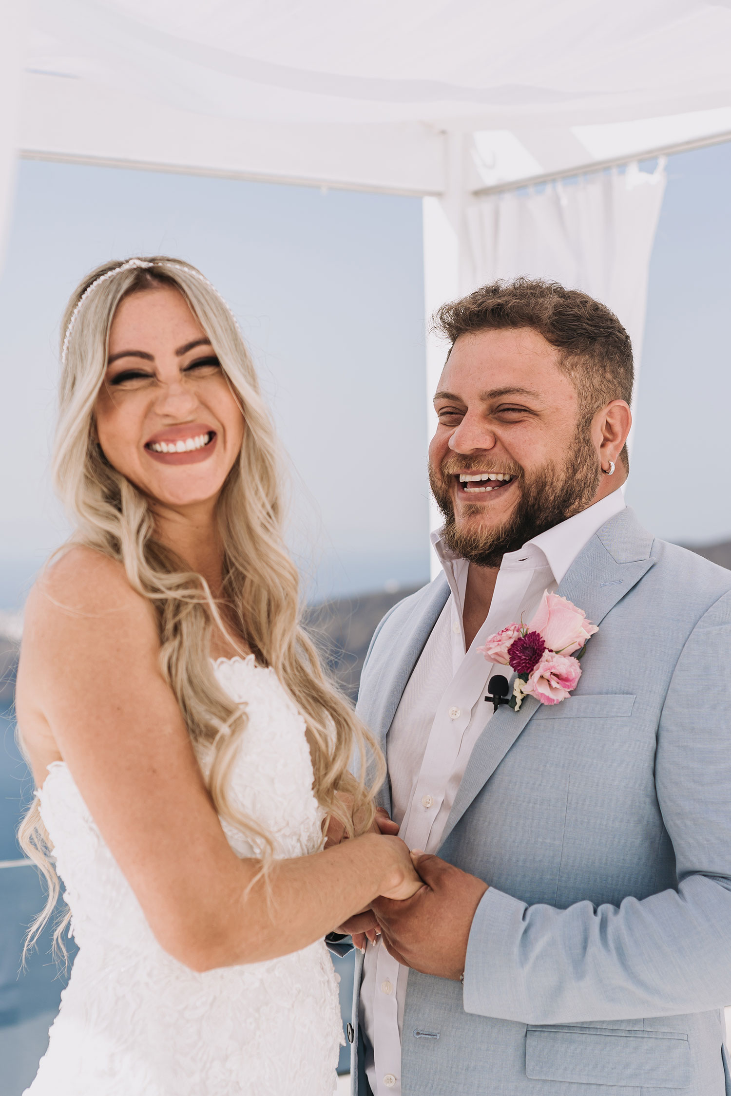 Casamento de Thais e Rodolfo em Santorini