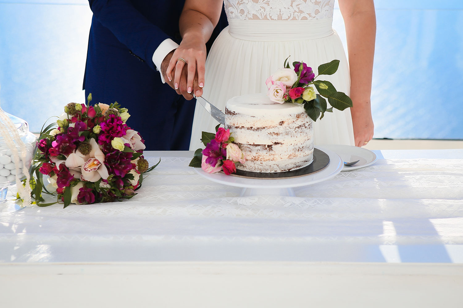 Casamento de Arícia e Daniel em Santorini
