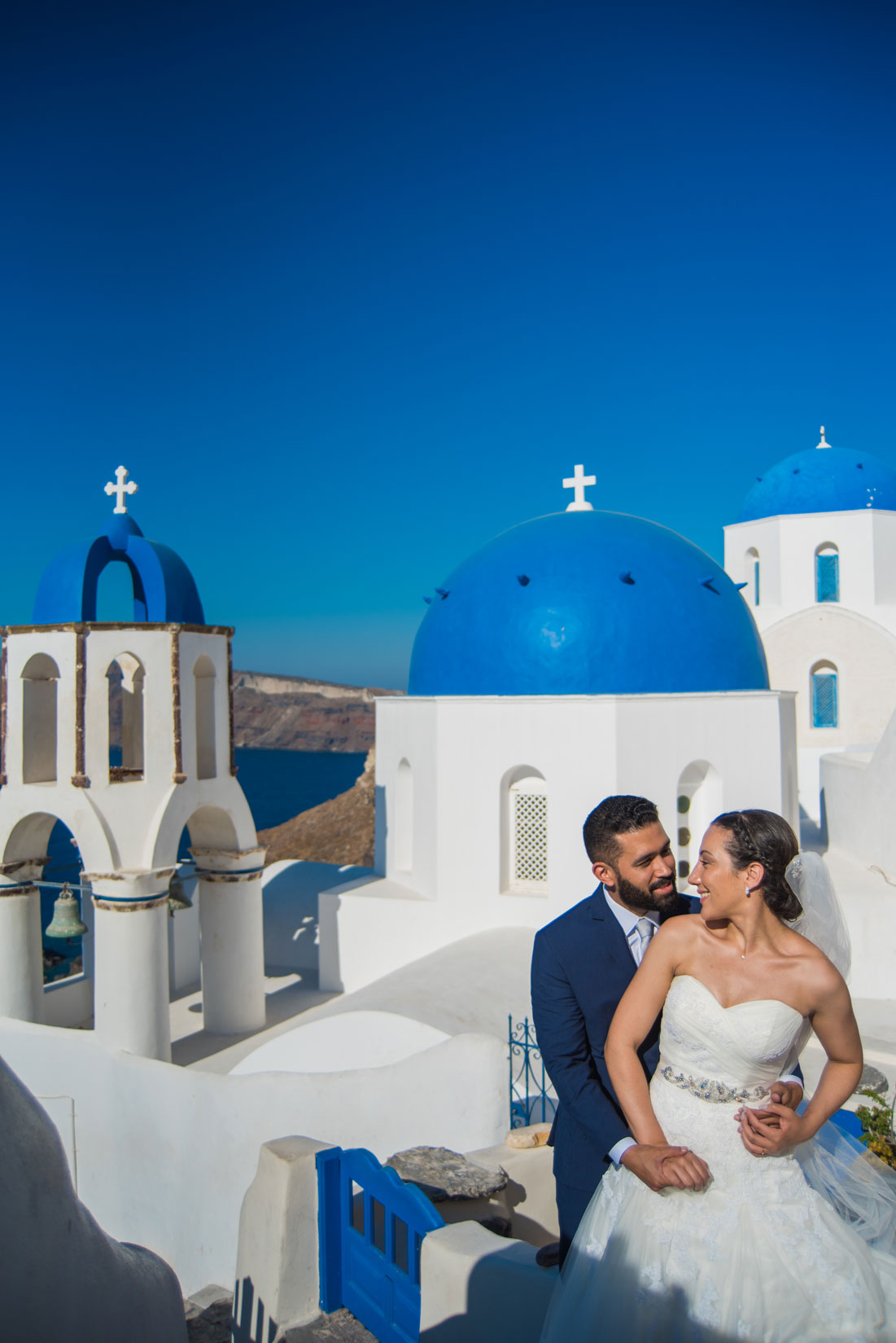 Casamento de Juliana e Renato em Santorini