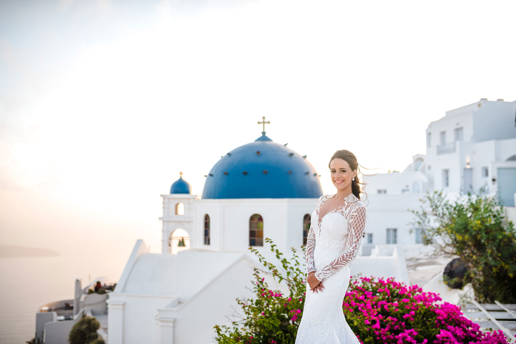 Casamento de Brunna e Rodrigo em Santorini