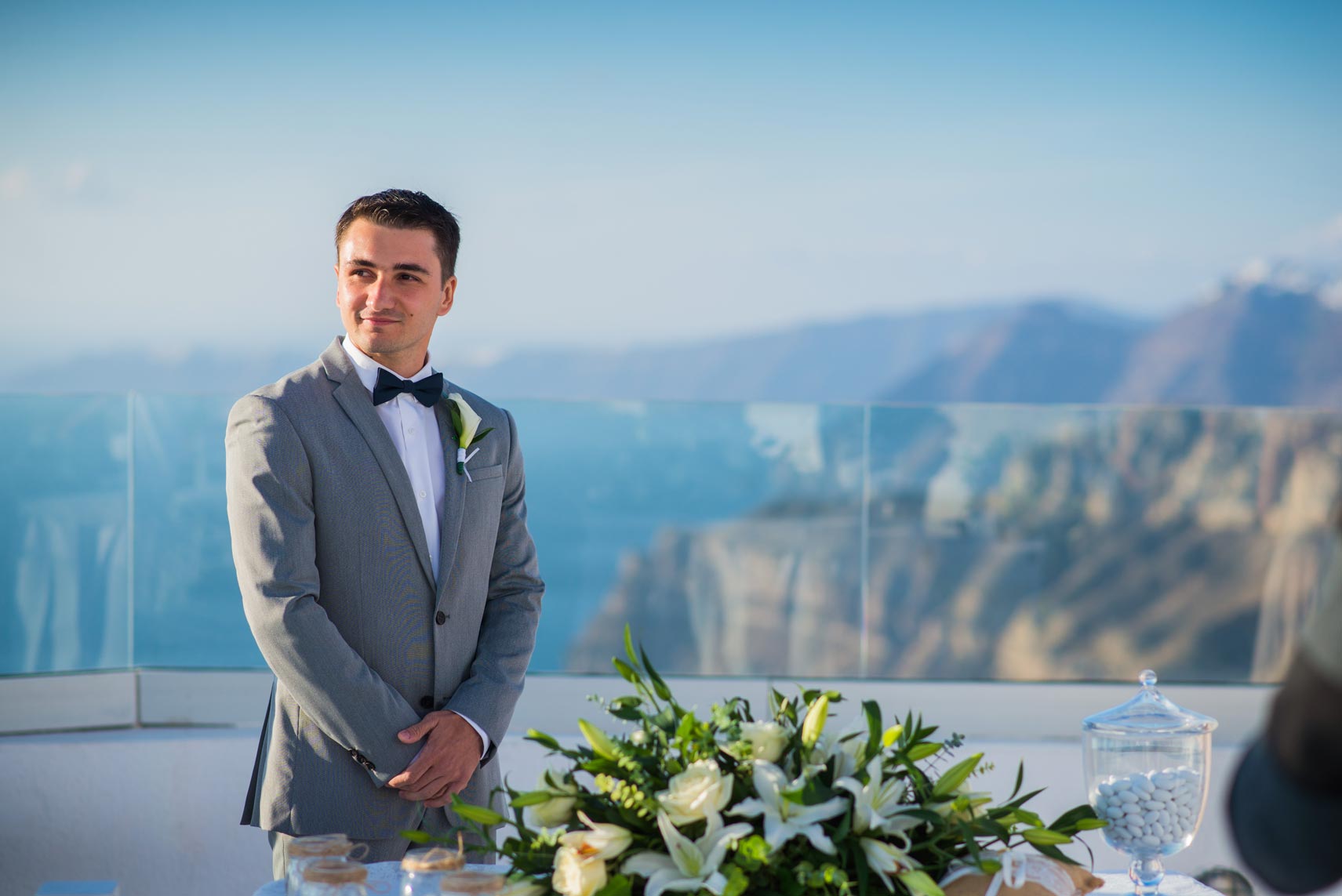 Casamento de Joana e Nathan em Santorini