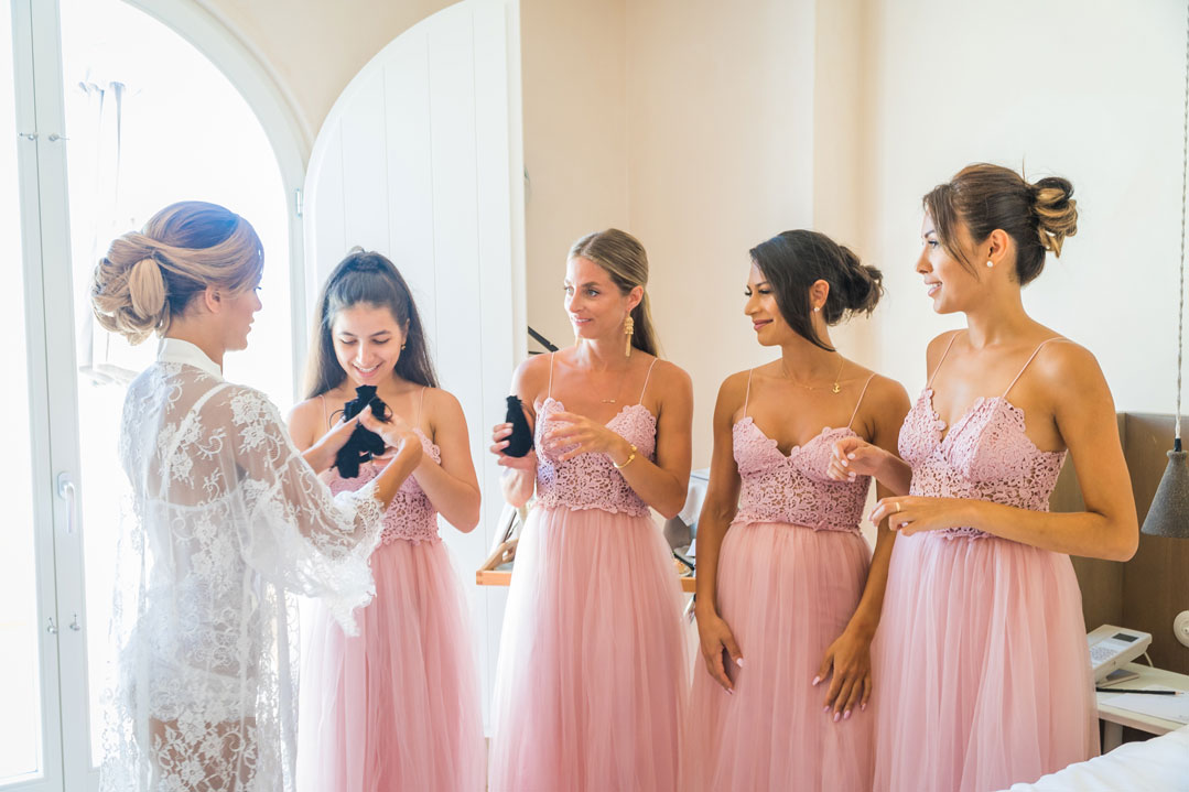 Casamento de Elly e Nick em Santorini