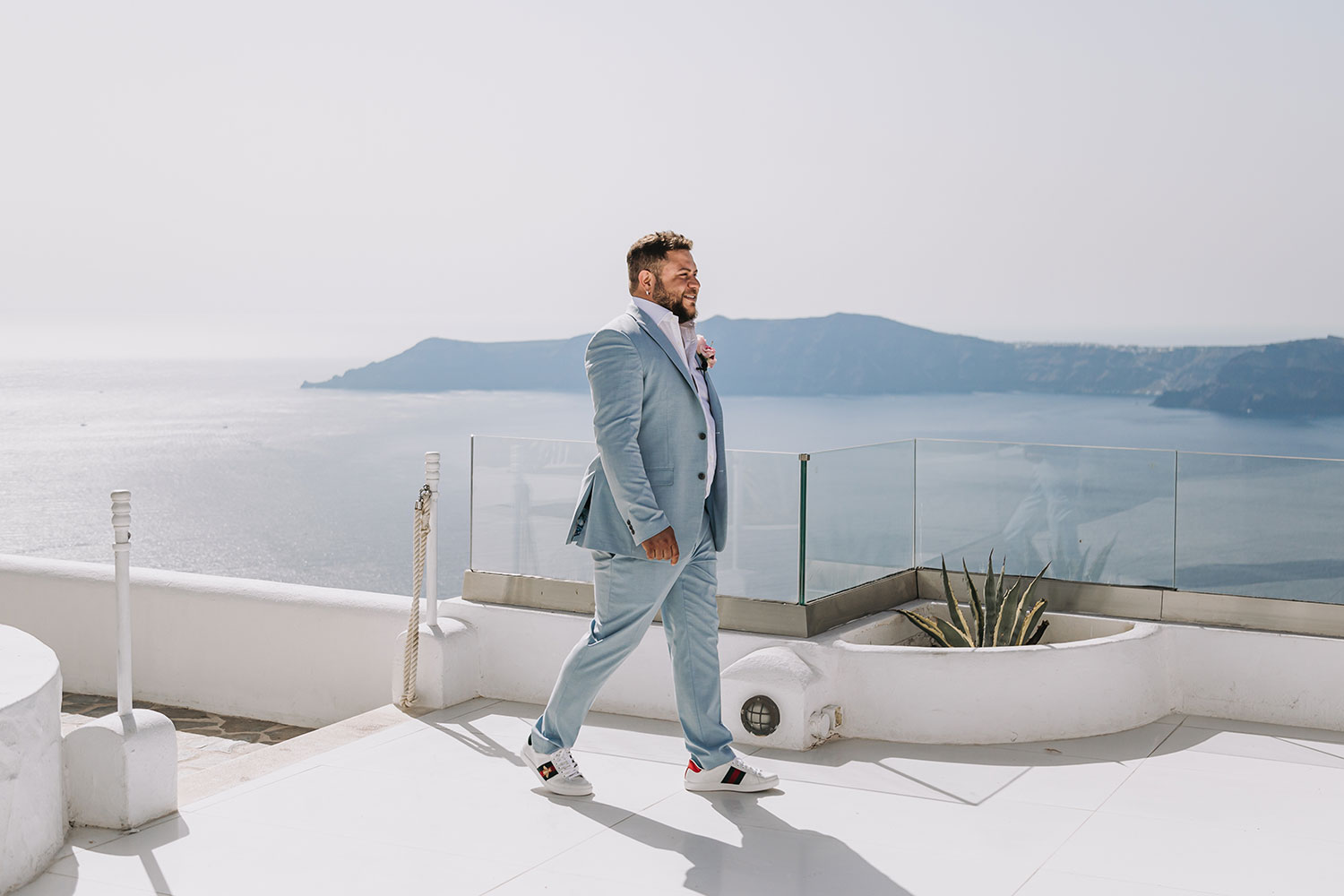 Casamento de Thais e Rodolfo em Santorini