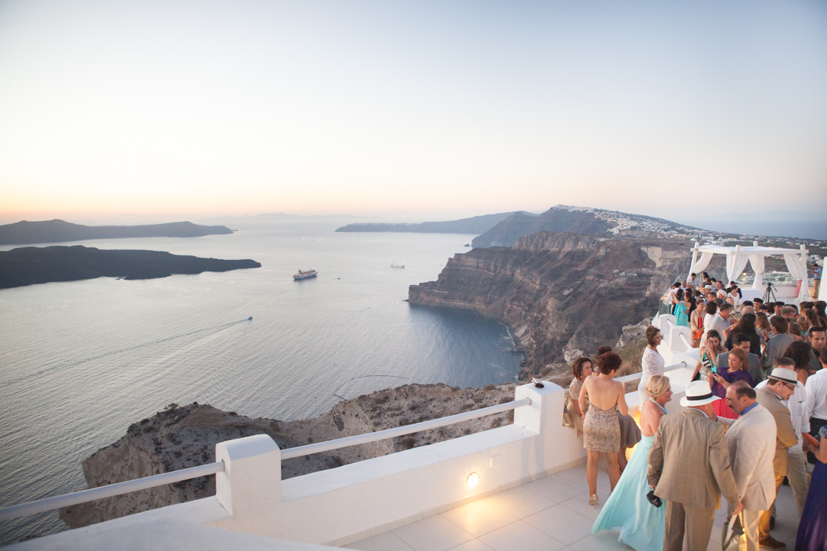 Fotografia do arquivo de Casamento em Santorini