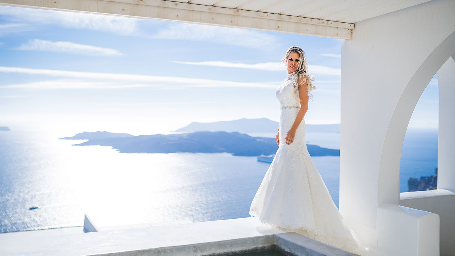 Casamento de Sabrina e Juliano em Santorini