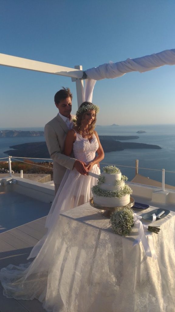 Casamento em Santorini